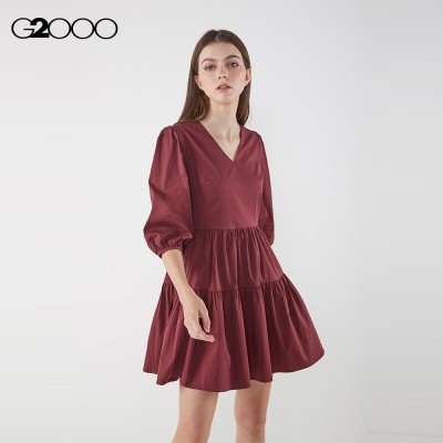 G2000女式分层连衣裙